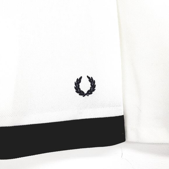 𝅺Vintage 1970s Fred Perry Pleated White Tennis Skirt Size Euro 42 US Small‎ - Picture 4 of 11